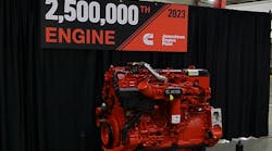 Cummins 2.5 millionth engine Cummins 2.5 millionth engine