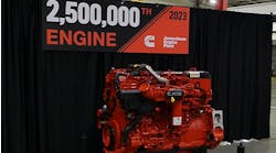Cummins 2.5 millionth engine