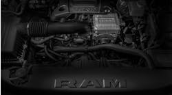 Ram 2021 5.7 Hemi engine with eTorque