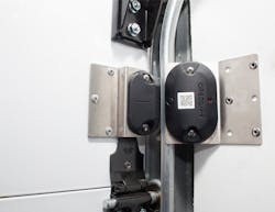 Orbcomm’s solutions monitor unauthorized cargo access via geofencing on a trailer’s doors. Orbcomm’s solutions monitor unauthorized cargo access via geofencing on a trailer’s doors.
