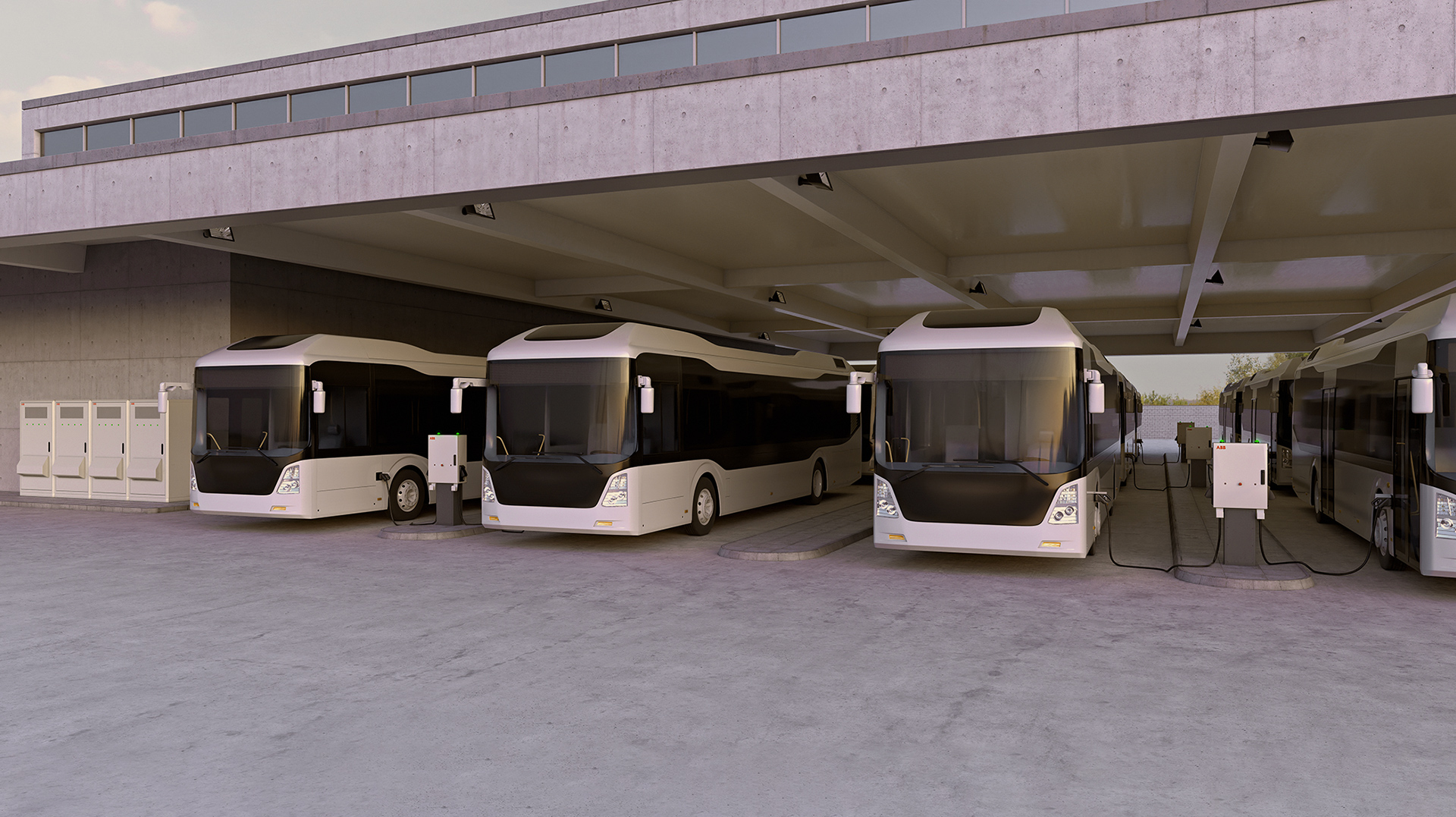 HVC360 power cabinet from ABB features several charging interfaces