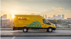 DHL has 119,000 vehicles in its global fleet, with EVs accounting for 25%.