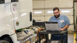 Truckway’s maintenance manager, Eric Silz, said that even the newest tech software and the smartest accountants in the industry could not have budgeted for the unpredictable costs incurred in recent years, including the additional diagnostic laptops and software needed to troubleshoot the many different types of vehicles at each Truckway facility. Truckway’s maintenance manager, Eric Silz, said that even the newest tech software and the smartest accountants in the industry could not have budgeted for the unpredictable costs incurred in recent years, including the additional diagnostic laptops and software needed to troubleshoot the many different types of vehicles at each Truckway facility.