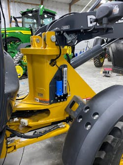 The AECP (Automatic Electric Cartridge Pump) from SKF is installed on a vehicle or piece of equipment (as shown) to provide automatic, timed lubrication to 20-plus grease points. The AECP leverages standard grease tubes as opposed to incorporating a lubricant reservoir. The AECP (Automatic Electric Cartridge Pump) from SKF is installed on a vehicle or piece of equipment (as shown) to provide automatic, timed lubrication to 20-plus grease points. The AECP leverages standard grease tubes as opposed to incorporating a lubricant reservoir.