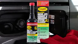 Diesel DPF, Exhaust & Emissions System Cleaner by Rislone reduces regeneration cycles