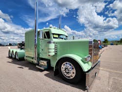 Harminson's 2007 Peterbilt 379 took home second place in SuperRigs' Tractor Division. Harminson's 2007 Peterbilt 379 took home second place in SuperRigs' Tractor Division.