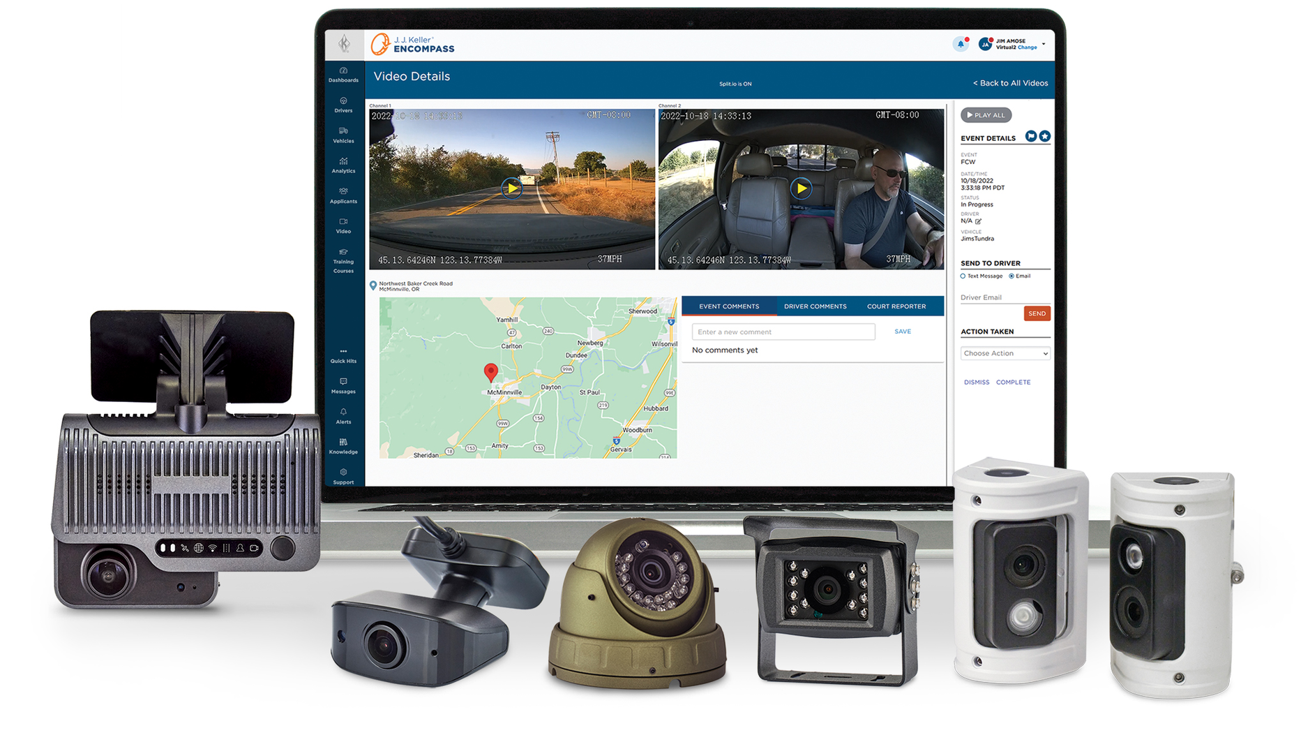 Encompass Auxiliary Cameras