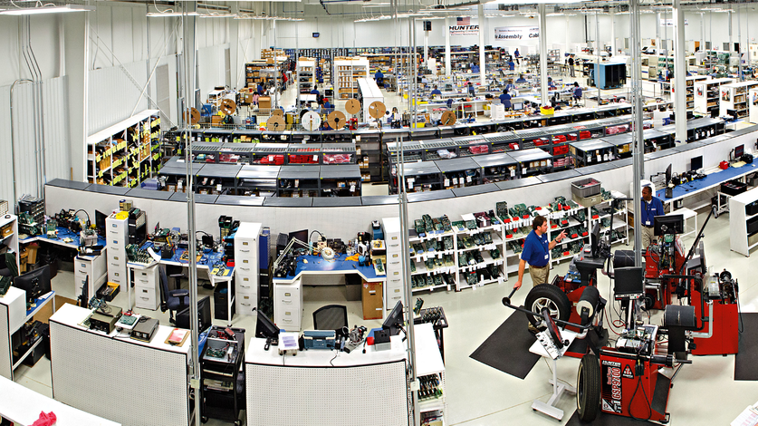 Hunter's Raymond, Mississippi manufacturing site specializes in electronics manufacturing, assembly, and metal fabrication and assembly.