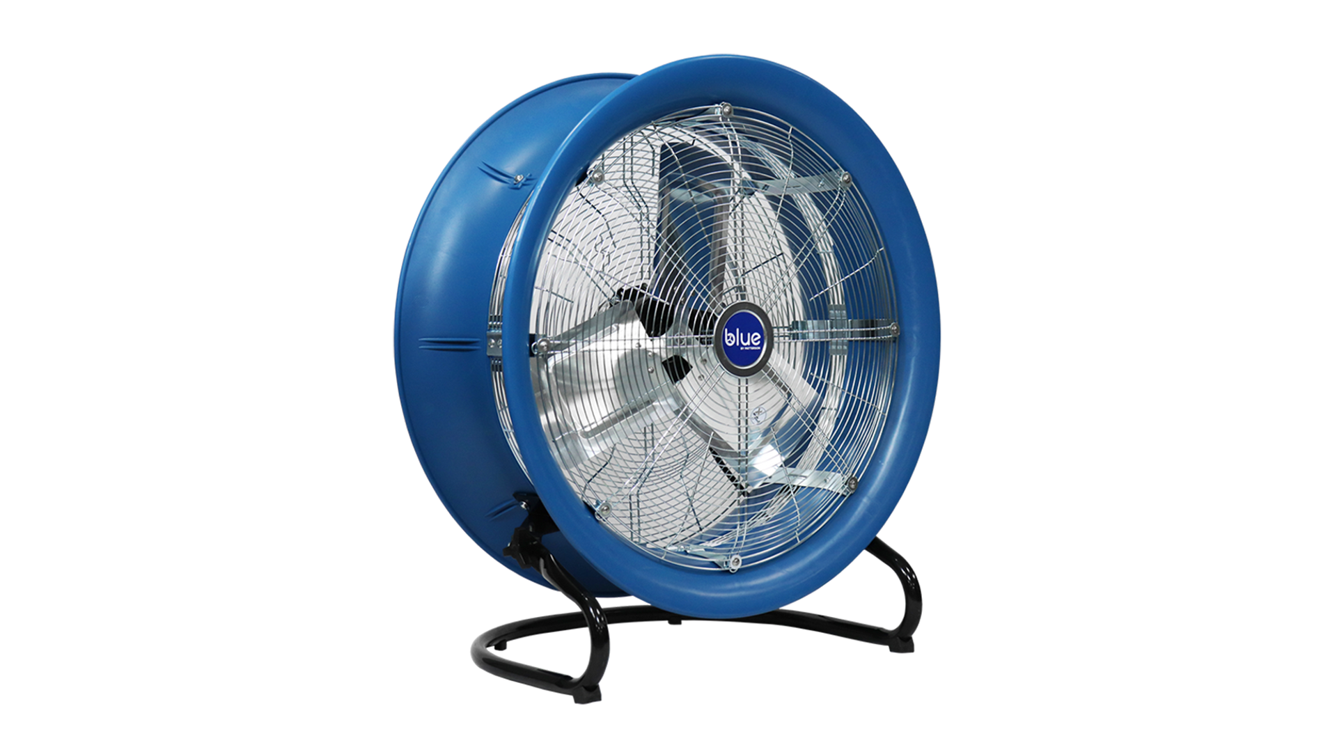 The Blue 2200 floor fan by Patterson Fan Company