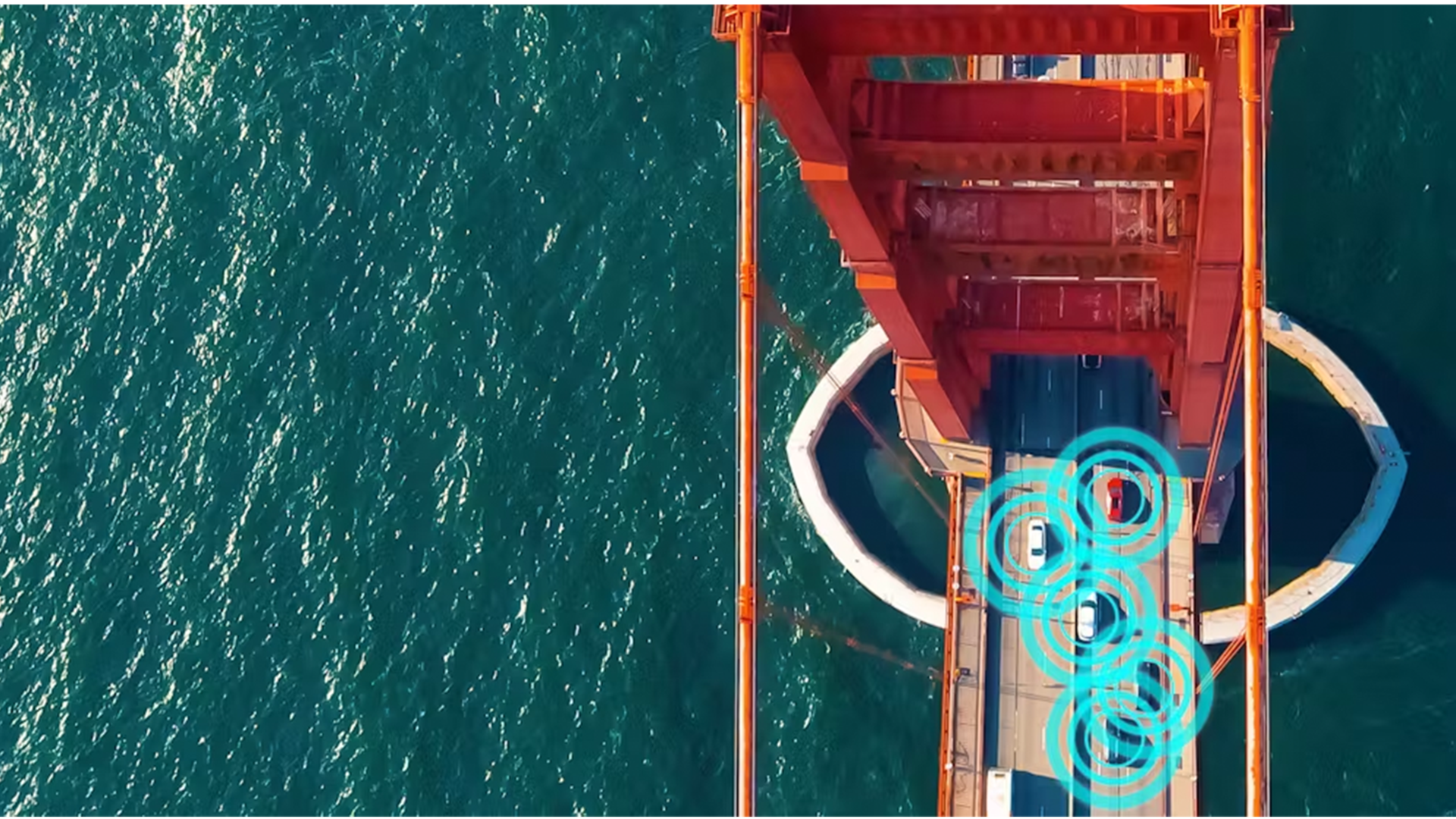 Autonomous trucks vehicles California Golden Gate Bridge