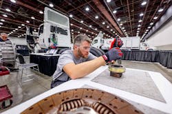 Morris always loved helping his father with odd jobs around the house, but he first got into diesel mechanics from a vocational class in his high school, which led him to Lincoln Tech's diesel program. Morris always loved helping his father with odd jobs around the house, but he first got into diesel mechanics from a vocational class in his high school, which led him to Lincoln Tech's diesel program.