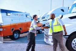 Another benefit to Torque by Ryder's services is that it lets fleets try Ryder's work with no strings attached. Another benefit to Torque by Ryder's services is that it lets fleets try Ryder's work with no strings attached.