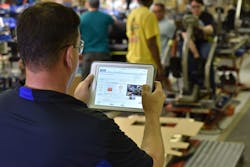Fleet managers can use online platforms, such as VelocityEHS Accelerate, to gauge the safety risk at a particular shop. Fleet managers can use online platforms, such as VelocityEHS Accelerate, to gauge the safety risk at a particular shop.