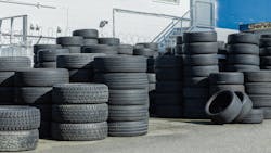 Pile of tires Pile of tires