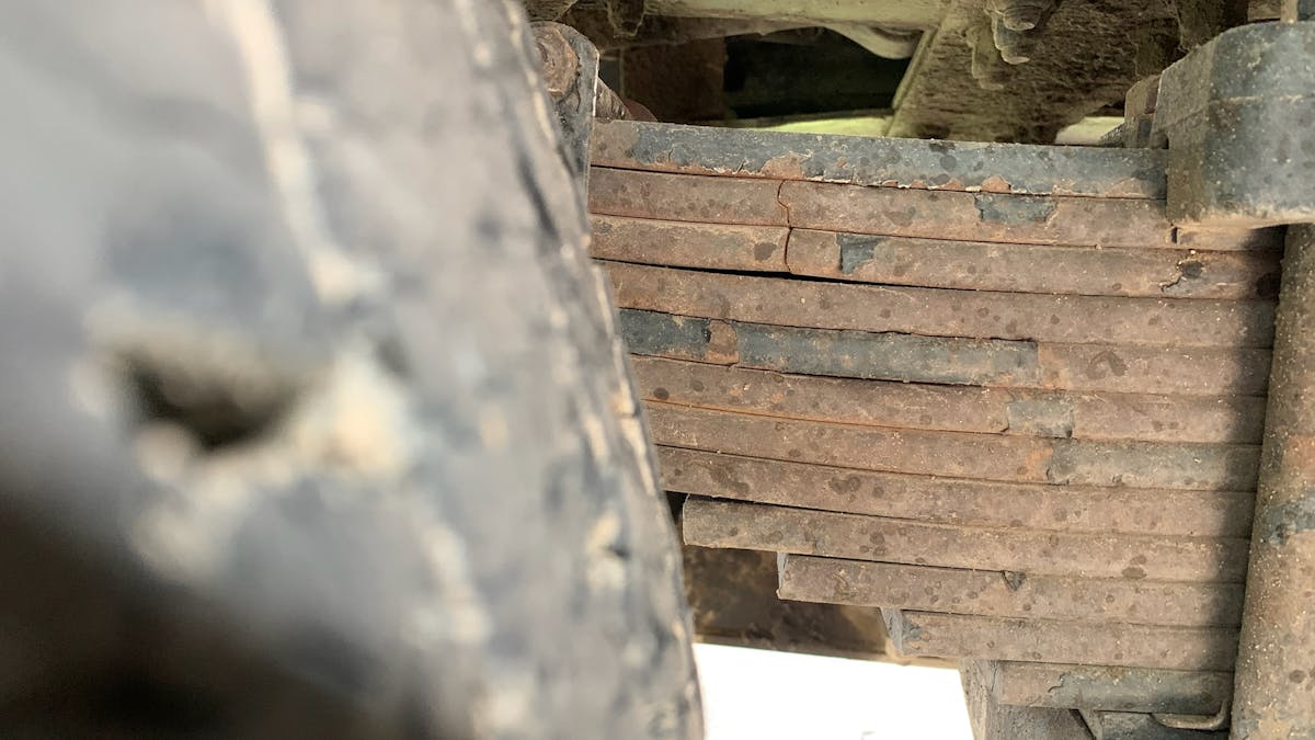 Identifying types of suspension damage | Fleet Maintenance