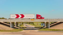 A Kodiak Robotics truck operating on Interstate 45 in Texas. A Kodiak Robotics truck operating on Interstate 45 in Texas.