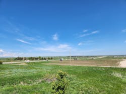 The view to the west of Grabers Diesel Repair overlooking I-25. The view to the west of Grabers Diesel Repair overlooking I-25.