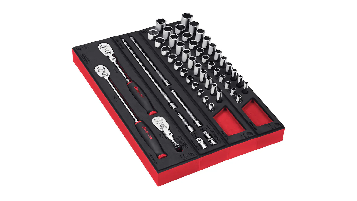 53 pc 1 4 And 3 8 Drive Essential Service Foam Sets Nos 253GSS05FR 53-pc-1-4-and-3-8-drive-essential-service-foam-sets-nos-253gss05fr