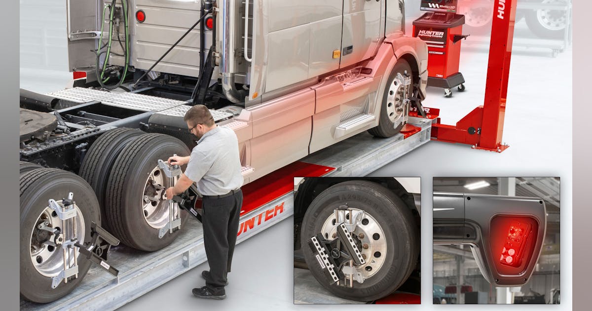 Hunter alignment HawkEye XL | Fleet Maintenance