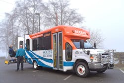 Kitsap Transit has been using Ford E-450s with Roush CleanTech's propane conversion system since 2015. Kitsap Transit has been using Ford E-450s with Roush CleanTech's propane conversion system since 2015.