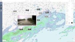 Lytx Weather Hazard Alerts use NOAA data to not only provide a bird's view on how an event is progressing but what it looks like to the drivers on the road. Lytx Weather Hazard Alerts use NOAA data to not only provide a bird's view on how an event is progressing but what it looks like to the drivers on the road.