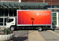 RIZON EV box truck RIZON EV box truck
