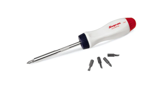 654d56f85d5d16001ee67085 8 Three Quarters Ratchet Screwdriver Snap On
