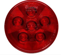 A Truck-Lite heated lens for low-temperature conditions A Truck-Lite heated lens for low-temperature conditions