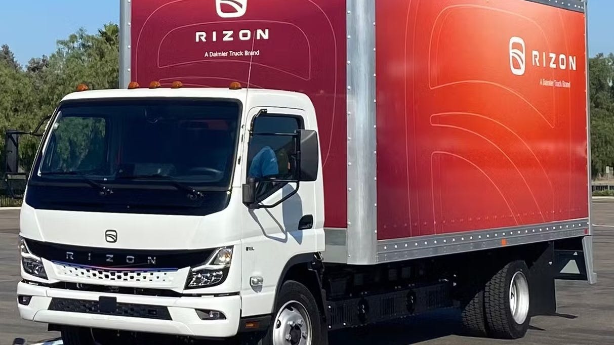 The medium-duty electric Rizon Truck