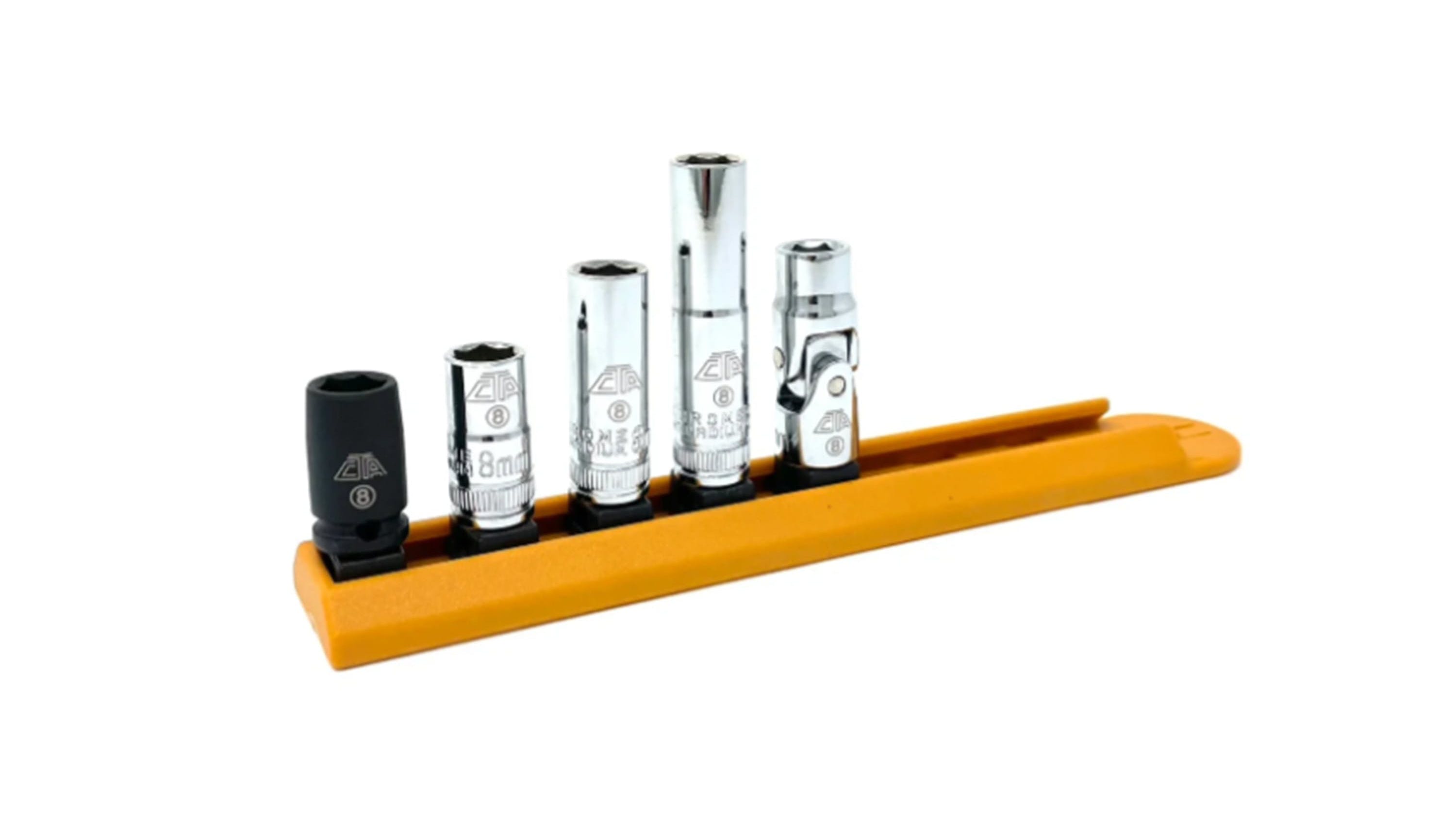 5-pc 8mm Socket Set