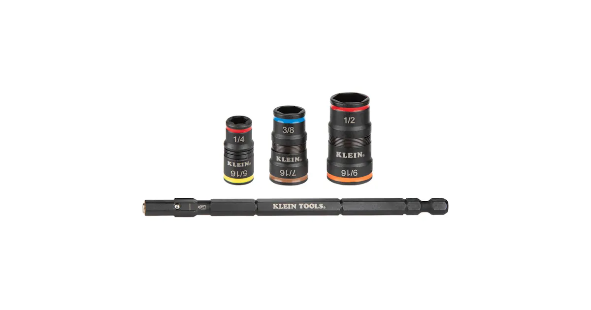 7-in-1 Impact-Rated Flip Socket Sets, Nos. 32910 and 32933 from Klein ...