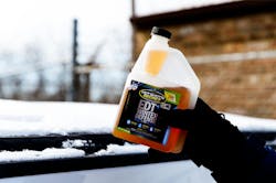 Hot Shot Secret's EDT+ Winter Defense is a 7-in-1 diesel treatment with added anti-gel properties formulated to prevent diesel gelling and fuel line freeze-ups down to 40 degrees F, while also improving fuel economy. The additive contains a powerful cetane booster, LX4 lubricity additive, keep-clean detergent package and de-icer chemicals. Hot Shot Secret's EDT+ Winter Defense is a 7-in-1 diesel treatment with added anti-gel properties formulated to prevent diesel gelling and fuel line freeze-ups down to 40 degrees F, while also improving fuel economy. The additive contains a powerful cetane booster, LX4 lubricity additive, keep-clean detergent package and de-icer chemicals.