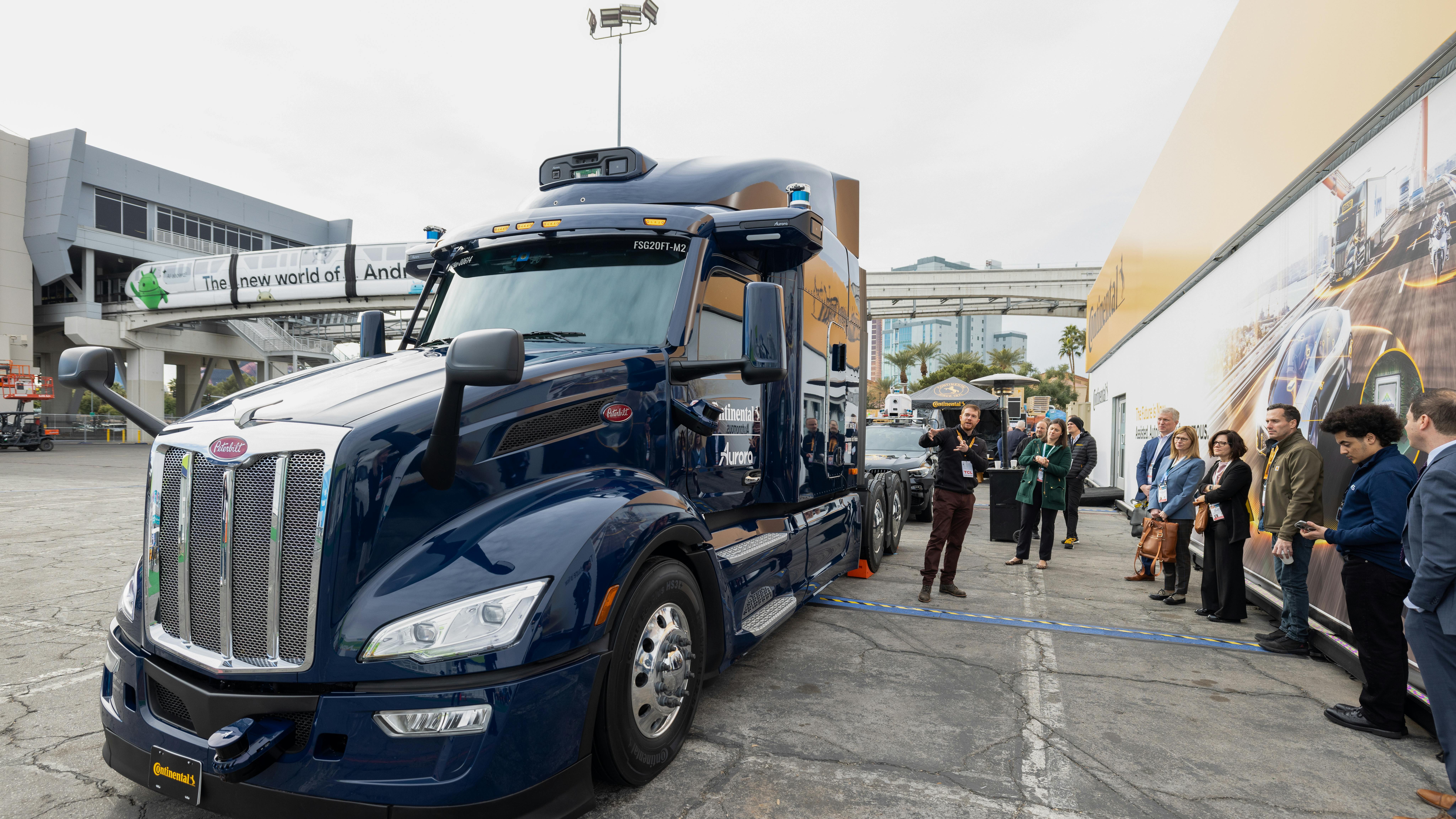 65ae88f80b8446001ef554bb Continental Ces2024 Aurora Driverless Truck