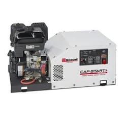 Vanair’s Cap•Start Engine starting system boasts 3,000 amps of starting power via the Vanair Super Capacitor and 240 amps of rapid recharging technology to start multiple vehicles in swift succession Vanair’s Cap•Start Engine starting system boasts 3,000 amps of starting power via the Vanair Super Capacitor and 240 amps of rapid recharging technology to start multiple vehicles in swift succession