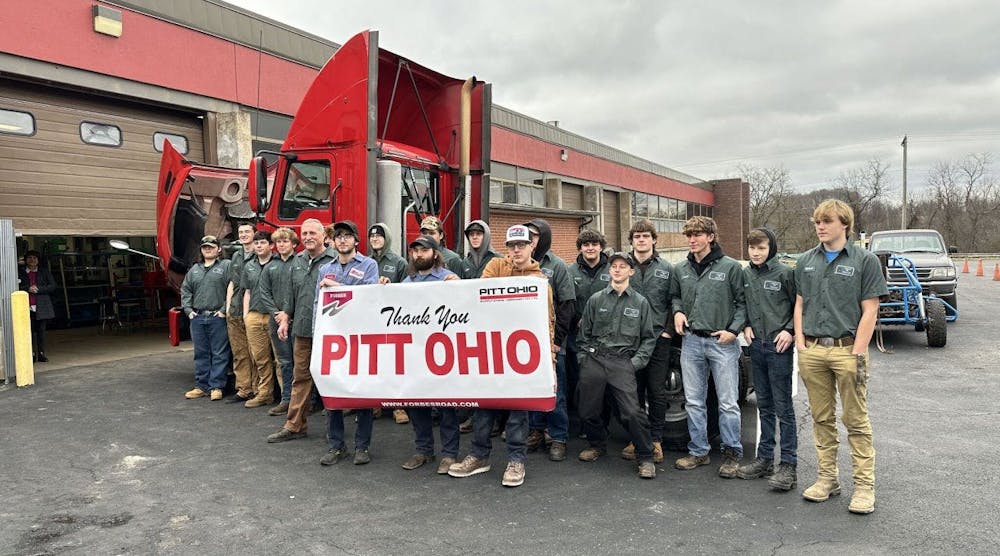In 2024, Pitt Ohio gave a 2018 Mack Pinnacle to Forbes Road Career and Technology Center to help students train on more modern trucks. They previously worked with equipment from the 1990s.