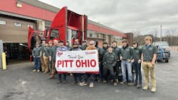 In 2024, Pitt Ohio gave a 2018 Mack Pinnacle to Forbes Road Career and Technology Center to help students train on more modern trucks. They previously worked with equipment from the 1990s. In 2024, Pitt Ohio gave a 2018 Mack Pinnacle to Forbes Road Career and Technology Center to help students train on more modern trucks. They previously worked with equipment from the 1990s.