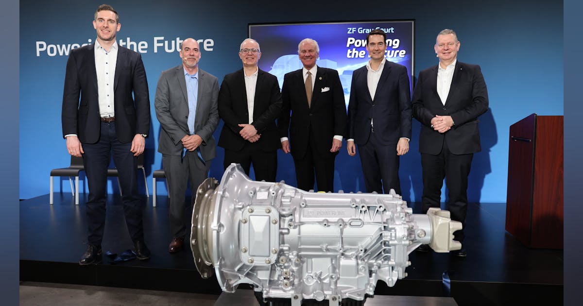 ZF launches transmission production scaling, introduces new ZF launches transmission production scaling, introduces new