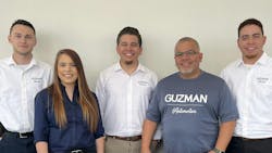 From left to right: Jadon Henderson, Erica Guzman, Joe Gonzales, James Guzman, and Joshua Guzman. From left to right: Jadon Henderson, Erica Guzman, Joe Gonzales, James Guzman, and Joshua Guzman.