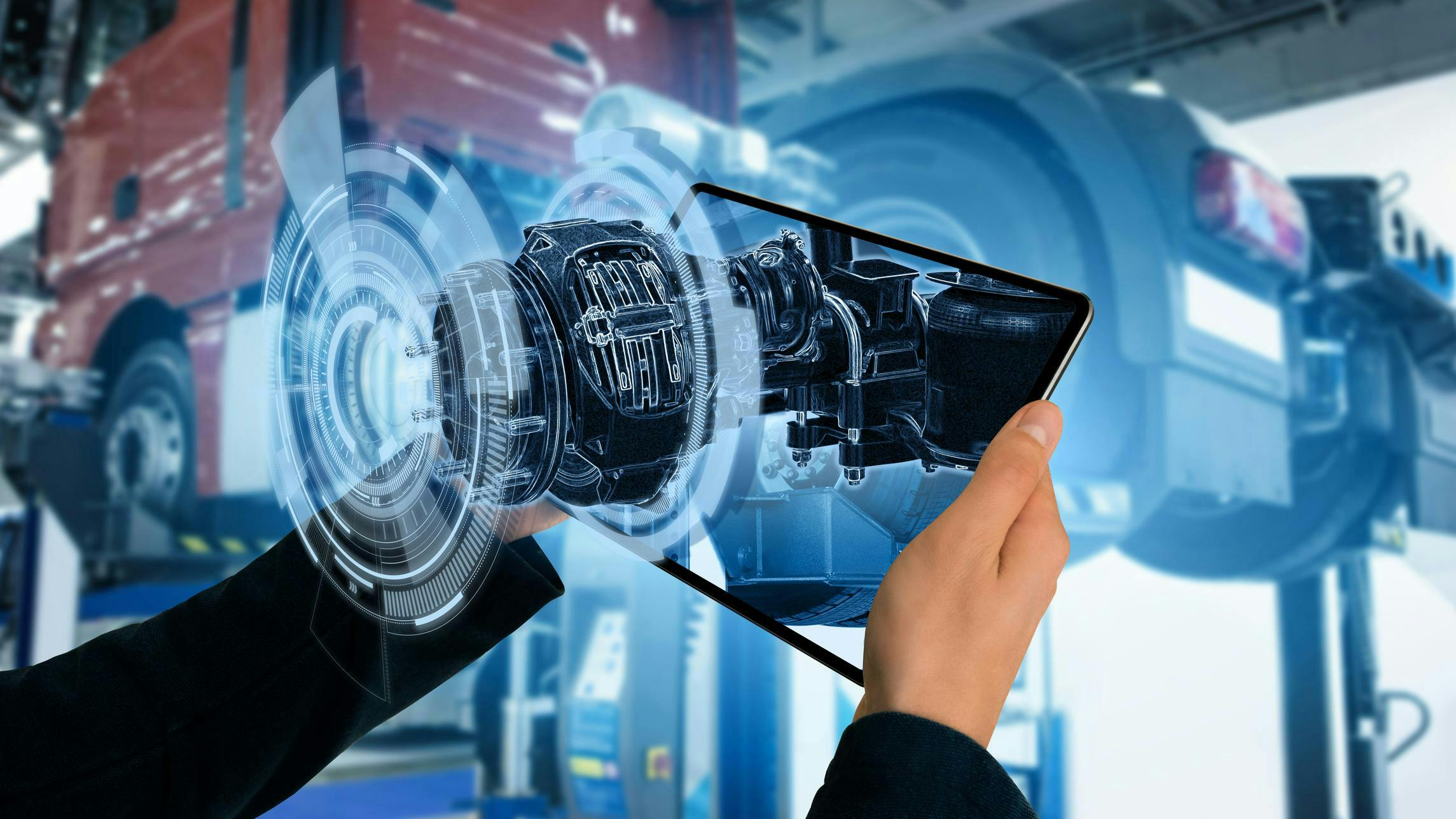 Use data-driven insights and artificial intelligence to predict fleet maintenance.