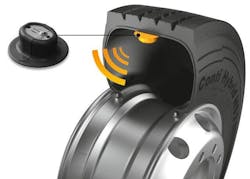 One option available to monitor tire pressure is Continental&apos;s Digital Sensor.
