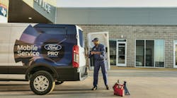 Ford Pro offers 800 certified mobile technicians who can handle brakes, lights, and tire rotations.