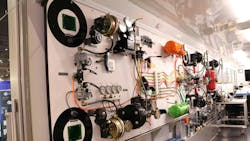 Love’s offers mobile training labs that cover A/C, brakes, electrical systems, and more. Love’s offers mobile training labs that cover A/C, brakes, electrical systems, and more.