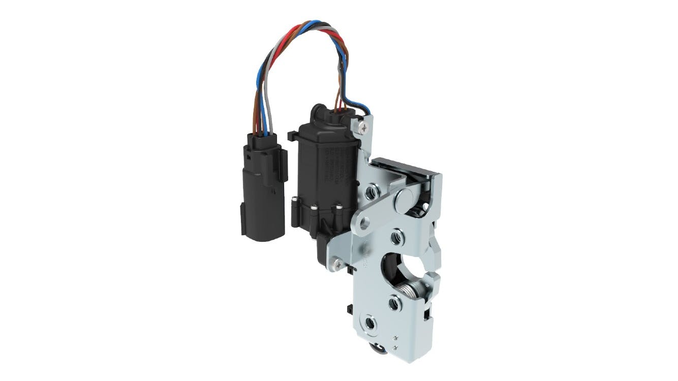 r450411ec110 Rotary push-to-close latch, heavy duty