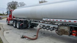 Fuel tanker truck Fuel tanker truck
