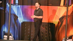 Jay Goninen, co-founder and president of WrenchWay, speaks about technician recruitment and retention at Diesel Connect 2024. Jay Goninen, co-founder and president of WrenchWay, speaks about technician recruitment and retention at Diesel Connect 2024.