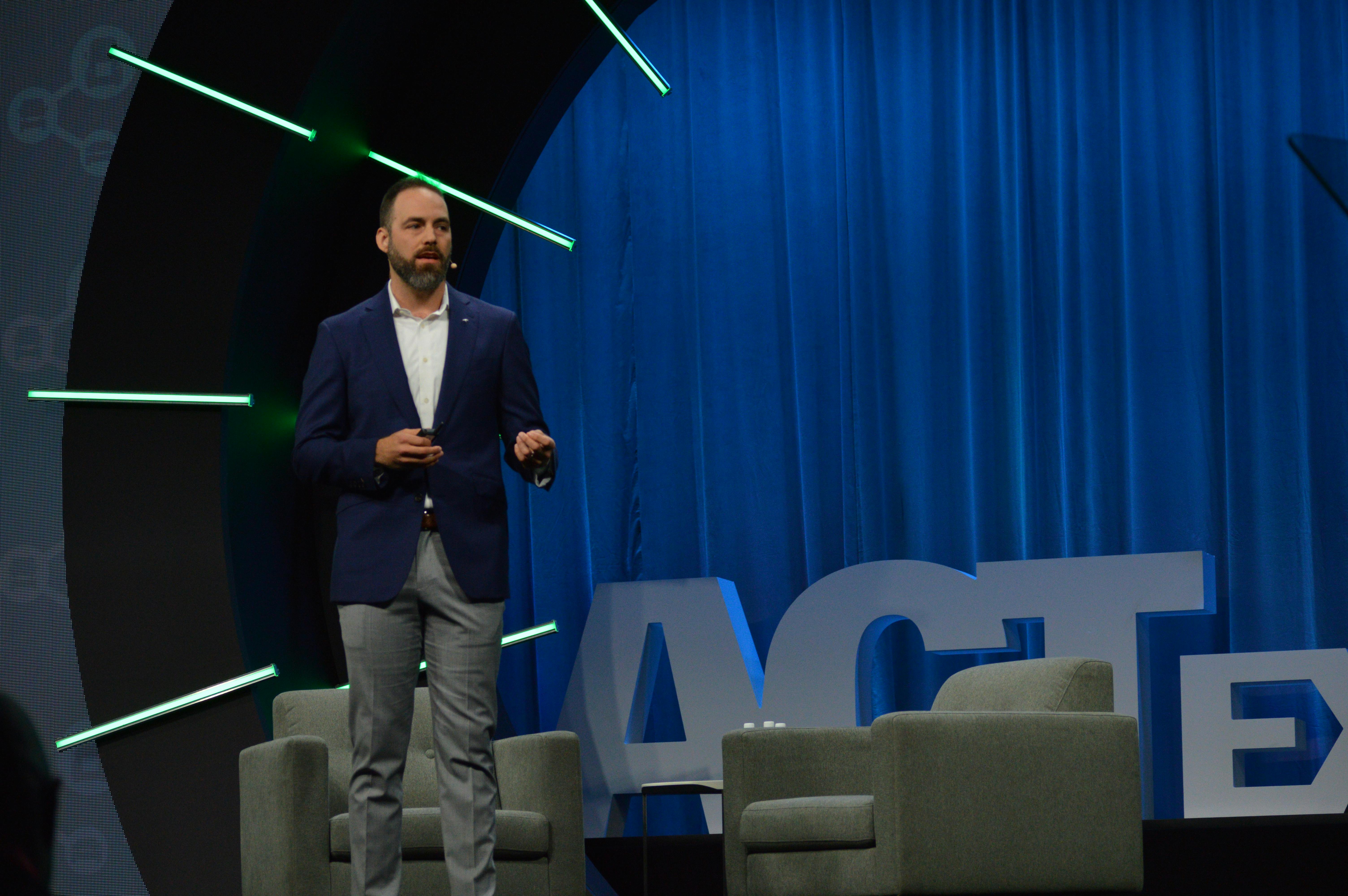 Las Vegas--At ACT Expo 2024, Dan Priestley, sr. manager, Semi truck engineering at Tesla, discussed how the Tesla Semi will be a serious challenger to diesel trucks when serial production starts in 2026.