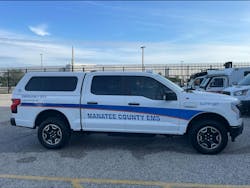 Manatee County in Florida has deployed the Ford Lightning in several departments, including emergency services and parks and natural resources. Manatee County in Florida has deployed the Ford Lightning in several departments, including emergency services and parks and natural resources.
