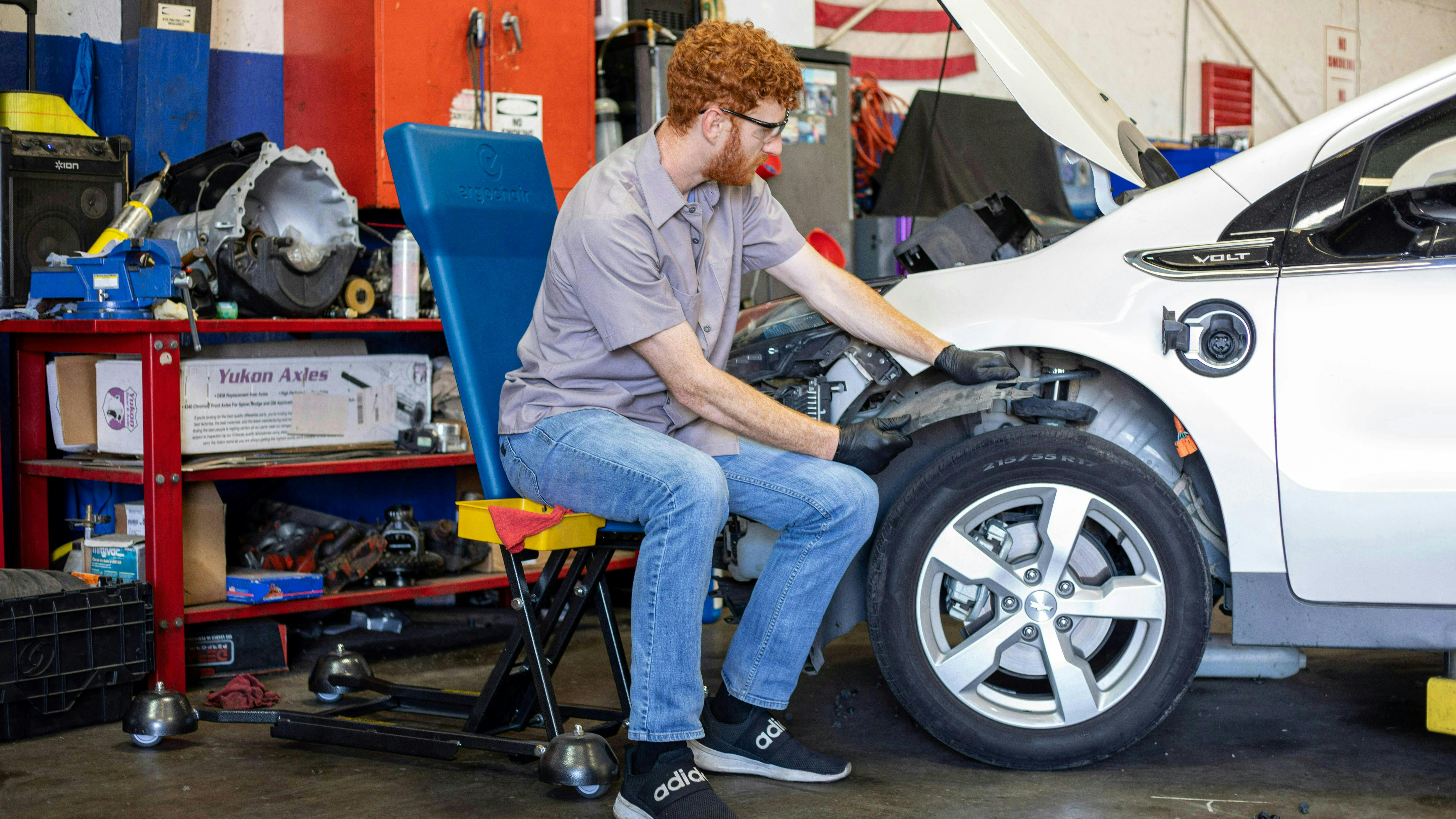 Ergochair&rsquo;s product line includes a family of crossover work seats that make performing awkward tasks in the shop more ergonomic, reducing stress and strain on the body to deliver greater productivity with fewer injuries