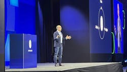 Samsara cofounder and CEO Sanjit Biswas addresses a group of more than 2,000 Samsara Beyond user conference attendees Samsara cofounder and CEO Sanjit Biswas addresses a group of more than 2,000 Samsara Beyond user conference attendees