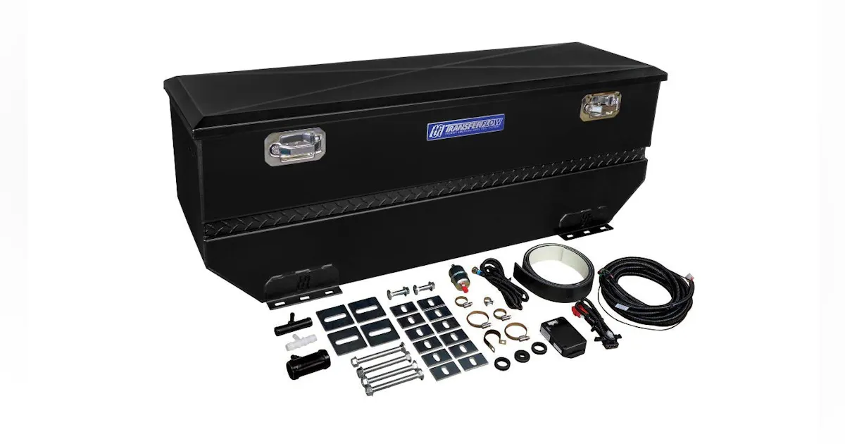 40 Gallon Fuel Tank & Tool Box Combo from Transfer Flow | Fleet Maintenance